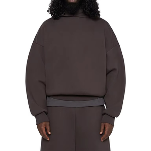 Sudadera con Capucha Extra Grande Personalizada de Estilo Urbano Y2K, 100% Algodón, Felpa Gruesa de 330-650 GSM para Hombre - Product Image 6