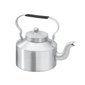 Tetera de Aluminio Vintage, Tetera de Metal para Agua con Tapa, Clásica para el Hogar, Cocina, Restaurante, Cafetería, Camping, Preparación de Café y Té - Product Image 2