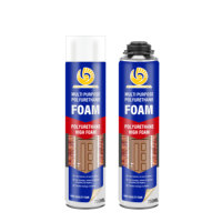 Colle isolante thermique en mousse PU Jiaobao pour les espaces entre les murs des bâtiments, certifiée CE ROHS