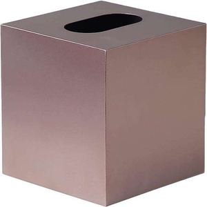 Hammered Gold Custom Logo Durable Square Shape Iron Metal Tissue <b>Box</b> Napkin Case for Home & Bathroom Use - Product Image 4