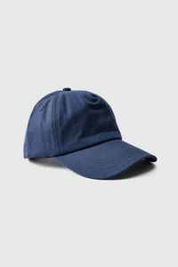 หมวกแก๊ปสีกรมท่า 6 แผง แบบ Snapback ปรับขนาดได้ สำหรับผู้ใหญ่  ผ้าคอตตอนทวิล สีพื้น  หมวกเบสบอลลำลอง  สามารถสั่งทำได้ - Product Image 2