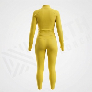 Conjunto Deportivo Personalizado para Mujer, sin Costuras, Sujetador Deportivo, Leggings, Ropa Deportiva para Yoga, Gimnasio, Ejercicio, Ropa que Absorbe la Humedad - Product Image 2