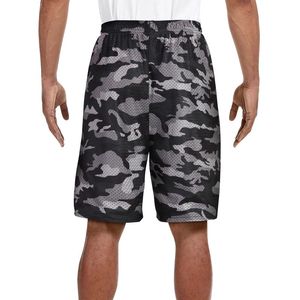 Mesh Shorts <b>Men</b> For <b>Men</b> Summer Sublimation Workouts Quick Dry Breathable Loose Fit Casual Mesh Shorts - Product Image 2