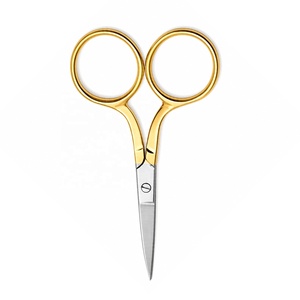 Tijeras profesionales para cortar el pelo de las cejas, herramienta de recorte de precisión de acero inoxidable, alta calidad - Product Image 6