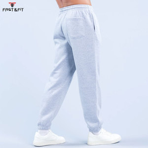 Men's Winter <b>Lightweight</b> Canvas Fleece Casual Drawstring Sports <b>Joggers</b> - Product Image 2