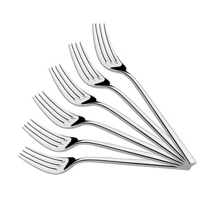 Modern <b>Reusable</b> Stainless Steel <b>Cutlery</b> <b>Set</b> Forks Spoons Knives Elegant Party Vintage Style - Product Image 3