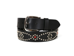 เข็มขัดหนังแท้คุณภาพสูงสำหรับผู้ชายสไตล์วินเทจคาวบอย ปี 2026 พร้อมโลโก้ปั๊มนูน หัวเข็มขัดแบบ D-Ring โลหะผสมแข็งแรงทนทาน ขายดี - Product Image 5