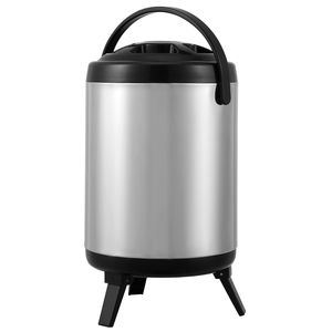 Dispenser per Bevande Isolato in Acciaio Inox da 1,5 Galloni con Rubinetto Termico e Maniglia per Bevande Calde/Fredde - Product Image 1