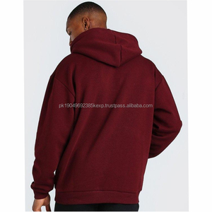 Pulls à capuche pour hommes en gros, pulls à capuche décontractés unis, mode masculine - Product Image 2