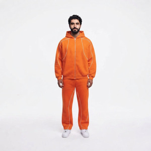 Sudadera con Capucha Personalizada para Hombre, con Logotipo Bordado, Corte Regular, Invierno, Impermeable, Transpirable, Poliéster/Algodón, Ribete de Tela - Product Image 3