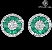 Most Selling Moissanite Diamond Drop <b>Earrings</b> for Women Luxury Bridal Jewelry for Party and Evening Occasion Use - Product Image 6