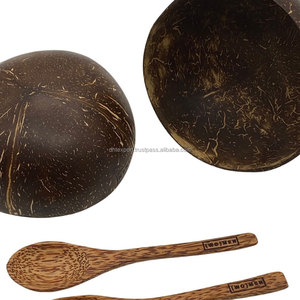 Tazón de Cáscara de Coco Sostenible, Vajilla Natural Hecha a Mano, Proveedor de Exportación de Vietnam - Product Image 1