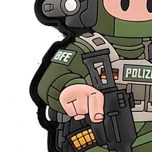 Factory Customized Tactical Uniform Rubber PVC <b>Patches</b> Eco-Friendly <b>Sew</b>-<b>On</b> Custom Logo <b>Patch</b> Badge Durable Rubber <b>patches</b> - Product Image 5