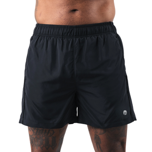 กางเกงว่ายน้ำผู้ชายแบบสปอร์ต แห้งเร็ว น้ำหนักเบา เอวยางยืด เหมาะสำหรับชายหาด สระว่ายน้ำ และเล่นเซิร์ฟ รับผลิตตามแบบ (OEM) ขายส่ง - Product Image 3