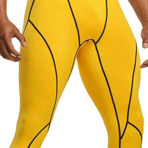 Leggings de compression pour hommes BJJ, Jiu Jitsu, MMA, avec taille élastique, logo personnalisé, extensibles, style short - Product Image 2