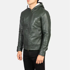 แจ็คเก็ตหนังผู้ชายแบบปรับแต่งได้ ผลิตในปากีสถาน ปี 2026 คุณภาพพรีเมียม คอตั้ง สไตล์ไฮสตรีท สำหรับฤดูหนาว - Product Image 4
