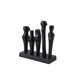 Minimalist Handmade Iron Coastal Flower <b>Vase</b> Eco-Friendly Tabletop <b>Vase</b> for Modern Living Spaces Luxury Home Decor - Product Image 1