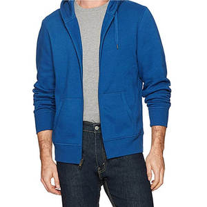 Sweat à capuche unisexe en polaire thermique, vierge, pour l'hiver, style streetwear, impression de logo personnalisé sur le devant, vente en gros - Product Image 1