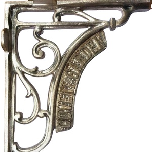 <b>Shelves</b> Bracket Black Wholesale Decorative Iron Steel Heavy Duty <b>Corner</b> Angle Support <b>Wall</b> <b>Mount</b> Metal Floating <b>Shelf</b> Brackets - Product Image 1