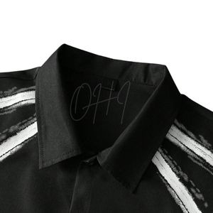 Camiseta Negra Moderna Personalizable de Manga Corta, 100% Algodón, Transpirable, de Secado Rápido, Ecológica, Venta al Por Mayor - Product Image 5