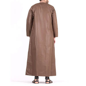 Jubba Arabe pour Hommes, Thobe Islamique Longueur Ras du Sol 100% Polyester Personnalisable Confortable Vêtement Modeste Vente en Gros Exportation - Product Image 4
