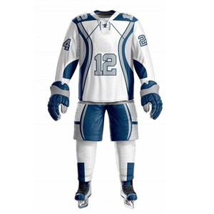 Ice Hockey Uniform Produced With Heavy Duty Design Allowing Strength For Hard Hitting Plays And Practice Rounds - Product Image 1
