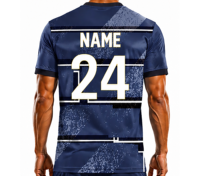 Camiseta de Fútbol Personalizada Estilo Club 2025, con Nombre Impreso, Diseño OEM Gratuito, Tejido Transpirable de Secado Rápido, Calidad Premium