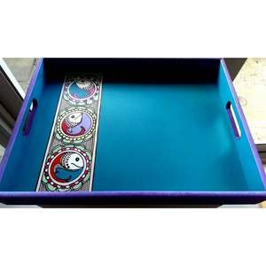 Plateau de service imprimé en MDF de luxe de qualité supérieure, design élégant pour le service de café, de thé et de nourriture, marque RR ENTERPRISES, modèle RR202512446 - Product Image 1