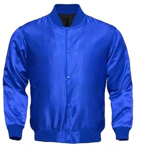Customized Men's Luxury Varsity Letterman Bomber <b>Jacket</b> with Stand Collar Thick Wool Windproof & Breathable - Product Image 6