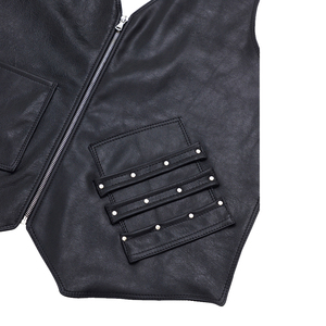Premium Quality Barber Vest, Stylist Vest with Leather Pockets, Perfect Fashionable Salon Gift for Hairdresser Barber Hairdresse - Product Image 5