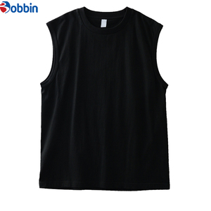 BOBBIN INDUSTRIES, el Mejor Fabricante, Camisetas de Verano Personalizadas para Hombre, sin Mangas, 100% Algodón, Color Sólido, Tallas Grandes - Product Image 2