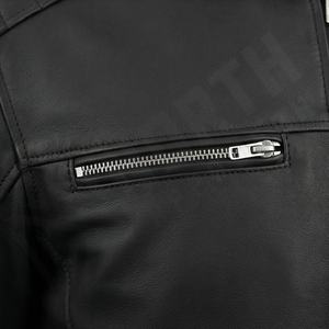 Veste de moto en cuir véritable pour homme de qualité supérieure, nouvelle arrivée, vestes de moto d'hiver, protections amovibles, personnalisables - Product Image 5