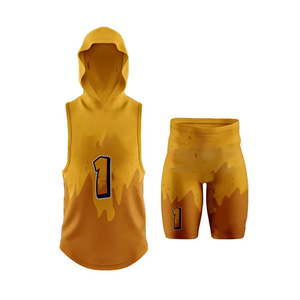 High Quality Customised 7v7 Football Uniform Comfortable Polyester Sets with Printed Design Plus Size Available - Product Image 1