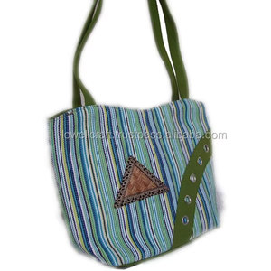 Nouveau sac fourre-tout en toile rayée tendance pour femmes, sac à main de luxe de haute qualité, sac à bandoulière et sac à main élégant - Product Image 3