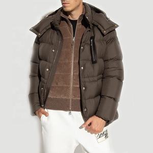 Hot Sale Custom Outdoor <b>Mens</b> <b>Bomber</b> <b>Jacket</b> Puffer <b>Jacket</b> Winter Warm Coat <b>Men</b> - Product Image 5