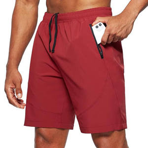 Pantalones Cortos Deportivos Personalizados de Poliéster/Algodón, Pantalones Cortos Casuales con Cordón, Pantalones Cortos Deportivos hasta la Rodilla para Hombre - Product Image 3