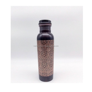 Botella de Agua Ecológica de Cobre Puro para Uso Diario Unisex, Apoya la Hidratación Natural y el Bienestar, Apta para Agua Hirviendo - Product Image 2