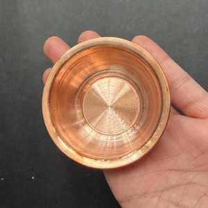 ถ้วยชามทองแดงบริสุทธิ์ใช้อเนกประสงค์ชามตกแต่งดอกไม้ - Product Image 3