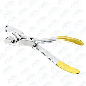 Presa de goma punzón laboratorio quirúrgico Dental instrumentos de ortodoncia para cirugía Instrumentos dentales instrumentos médicos - Product Image 2