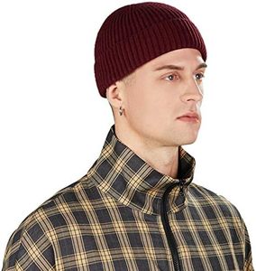 Bonnet court côtelé vierge personnalisable avec logo, unisexe, doux et extensible, style pêcheur, plusieurs couleurs, OEM - Product Image 4
