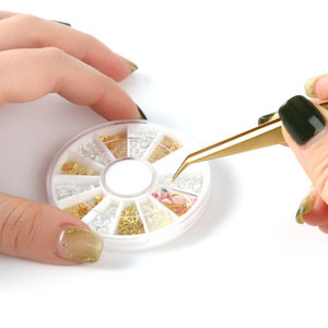 Pinzas Profesionales 3D de Acero Inoxidable para Cejas, Pinzas para Extensión de Pestañas Postizas, Herramientas de Maquillaje - Product Image 2
