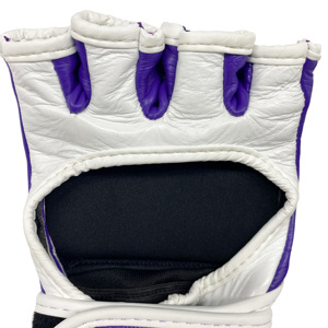 Comfortable UFC MMA <b>Half</b>-Finger PU Leather Shooter Gloves New Design Breathable for Training in Martial Arts MMA Sparring Gloves - Product Image 6