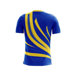เสื้อฟุตบอลย้อนยุคแบบกำหนดเองสำหรับผู้ชาย ชุดกีฬาคุณภาพสูง เสื้อฟุตบอลคอวี ผู้จำหน่ายเสื้อยืด - Product Image 4