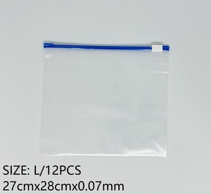 Vietnam-Produced Reusable Zipper Plastic Bag Microwaveable Health & Safety Hot <b>Product</b> for Cosmetics Storage Fresh - Product Image 6