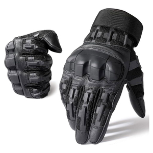 Gants de moto légers, matériau respirant et durable, ajustement confortable, protection renforcée de la paume pour les motards - Product Image 1