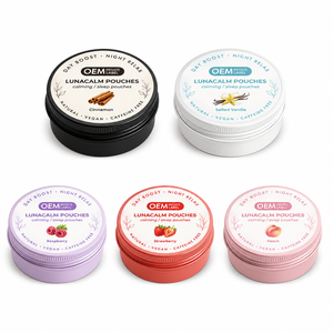Bolsas de Dormir Relajantes de Durazno al por Mayor |   L-Teanina, Ashwagandha, Kava, Melatonina |   Marca Privada OEM - Product Image 5