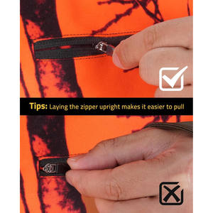 Chaleco de Caza Naranja para Hombre, Ajustable, de Alta Visibilidad, con Múltiples Bolsillos, Chaleco de Caza para Exteriores, Fabricado por Imra Impex - Product Image 2