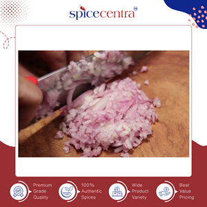 <b>Custom</b> Logo/Size/Design Possible Best Selling Genuine Quality 100% Pure Raw Dried Sliced Chopped Onion Cooking Use Spicecentra - Product Image 3