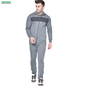 Urban Cargo Pocket Utility <b>Tracksuit</b> Men Multi Pocket Heavy Duty Cotton Fabric Tactical Sweatshirt And Joggers Set - Product Image 2