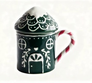 แก้วกาแฟเซรามิกสวยงาม ดีไซน์ทันสมัยน่ารัก เหมาะสำหรับร้านกาแฟและร้านอาหาร - Product Image 2